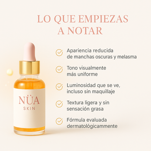 NUA SKIN - DESPIERTA EL BRILLO QUE SIEMPRE HA ESTADO EN TU PIEL.