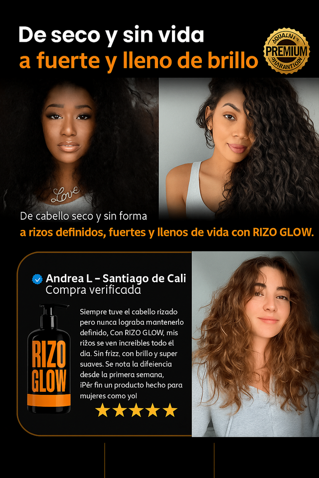 RIZO GLOW nueva presentacion