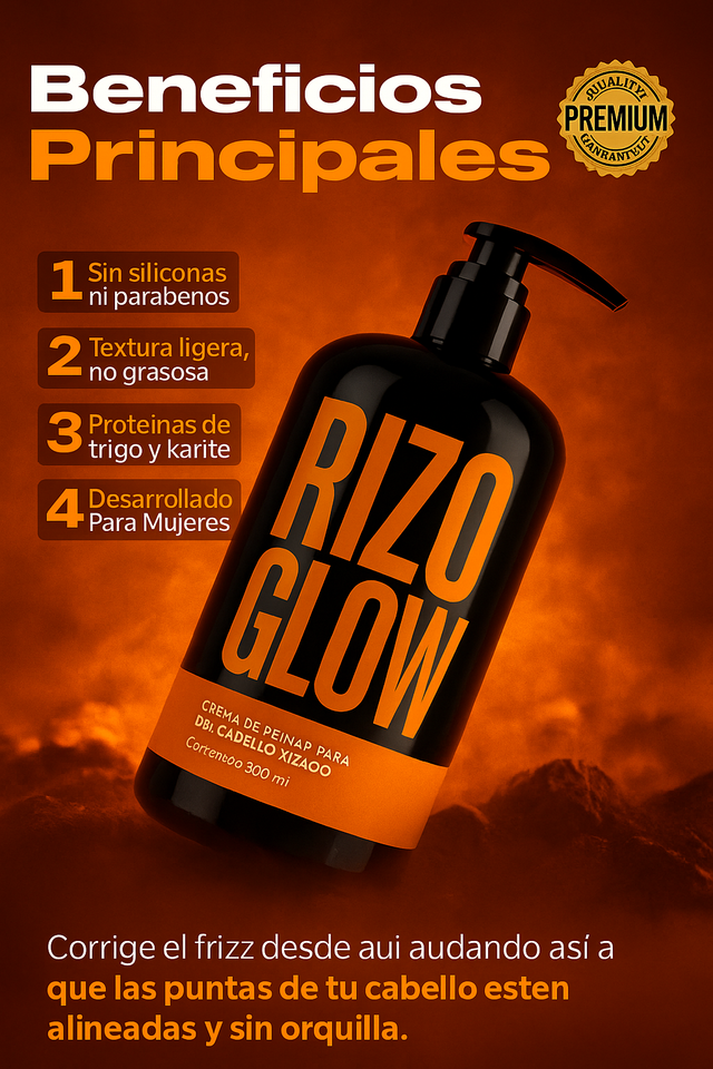 RIZO GLOW nueva presentacion