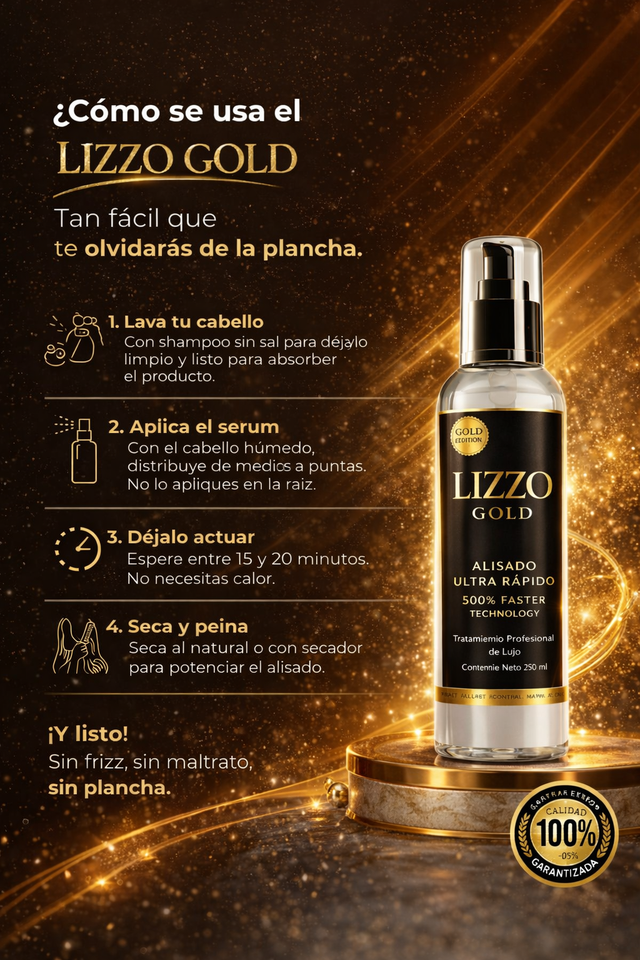 LIZZO GOLD - Alisador