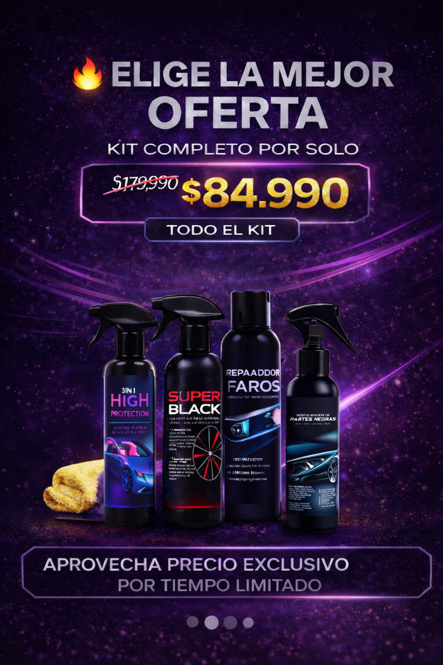 Kit Automotriz Brillo Extremo