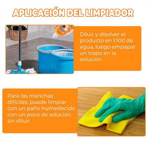 FLOOR CLEANER- LIMPIADOR MULTIUSOS GP