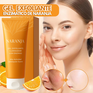 Gel exfoliante enzimático de naranja