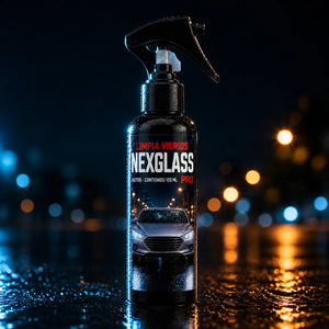 NexGlass Pro Limpia Vidrios Auto 120 ml - Efecto Lluvia